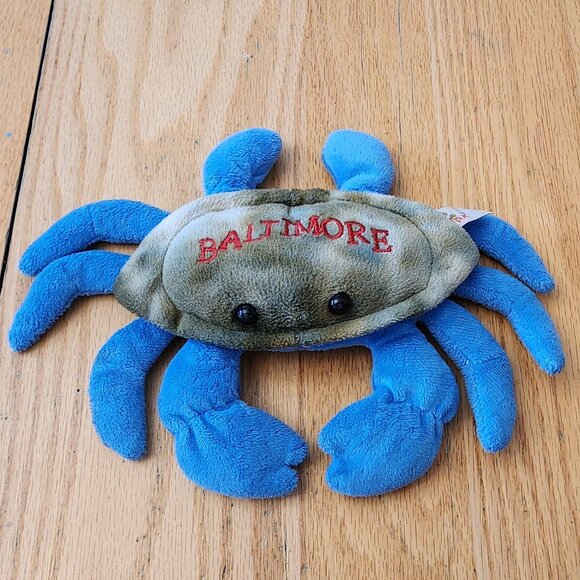 Unipak Blue/Green Baltimore Crab Stuffed Animal Toy - Picture 4 of 13